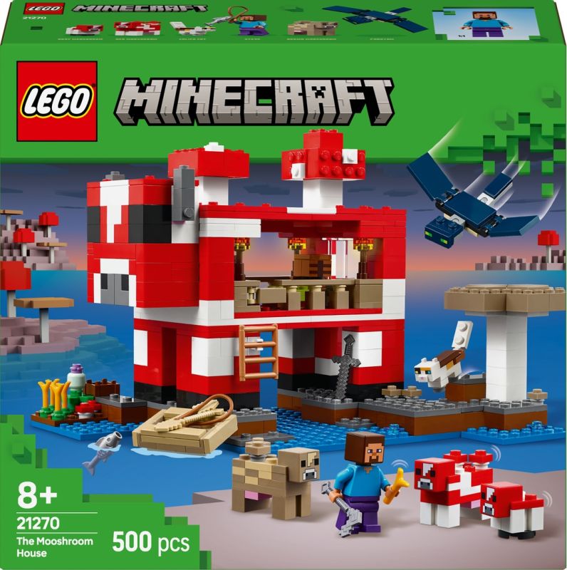 LEGO® Minecraft™ 21270 Das Pilzkuh-Haus LEGO® Minecraft™ 21270 Das Pilzkuh-Haus
