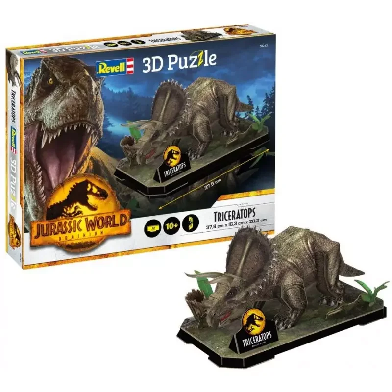 Revell_00242_3D_Puzzle_Jurassic_World_Dominion_-_Triceratops