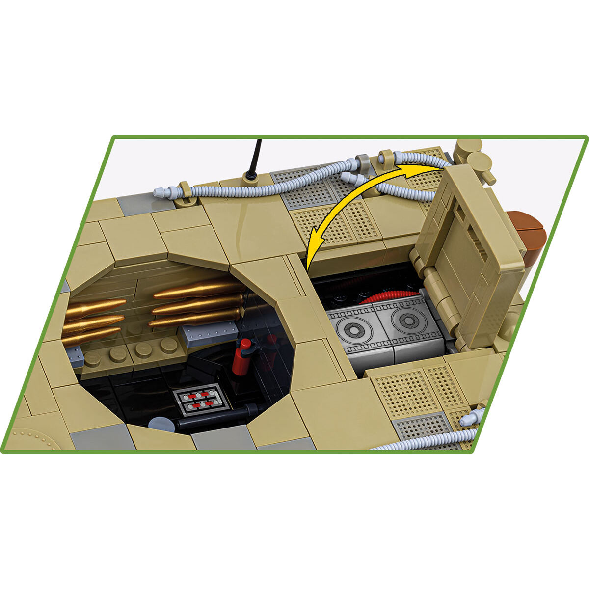 COBI 2588 - PANZER VI TIGER NO 131 SCALE 1:28 - Bild 11