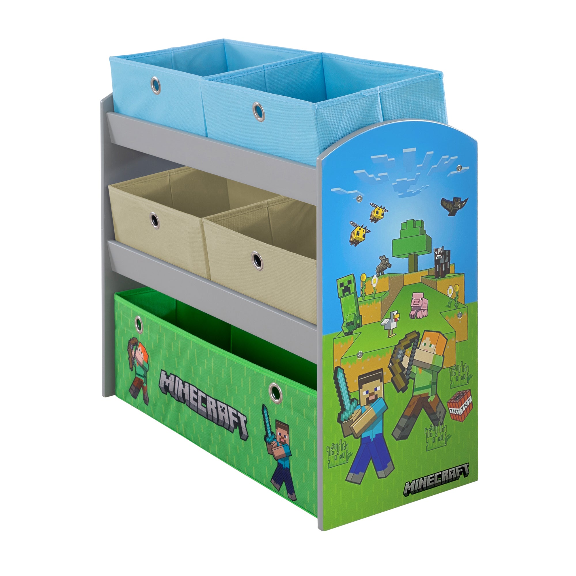Roba 450159MC SPIELREGAL MIT STOFFBOXEN - Bild 4 Roba 450159MC SPIELREGAL MIT STOFFBOXEN - Produktbild 4