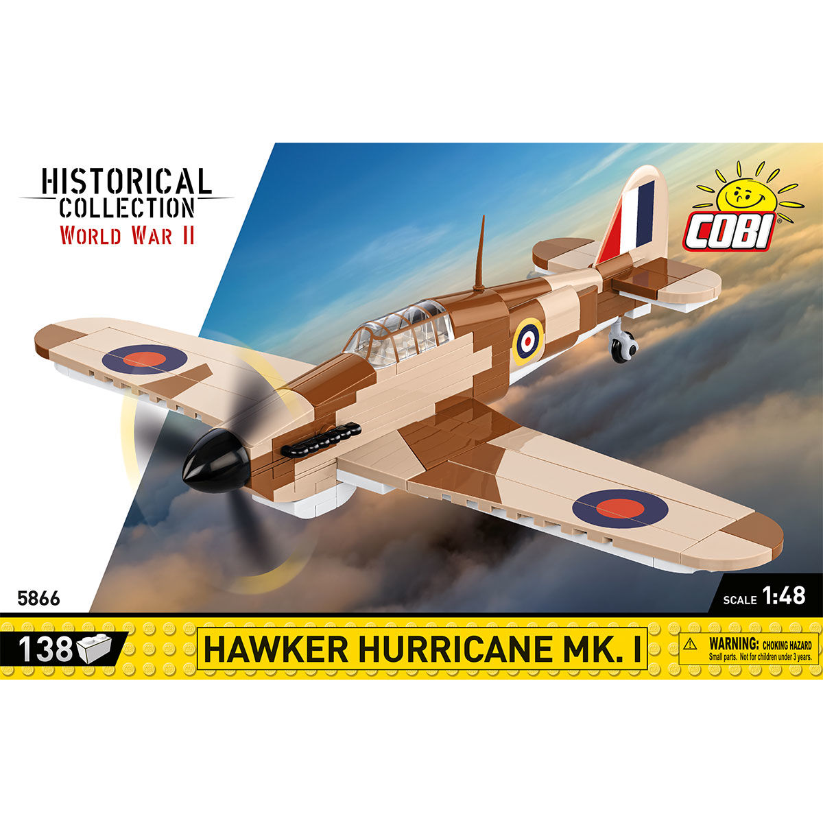 COBI 5866 - HAWKER Hurricane MK.1 - Bild 3 COBI 5866 - HAWKER Hurricane MK.1 - Bild 3