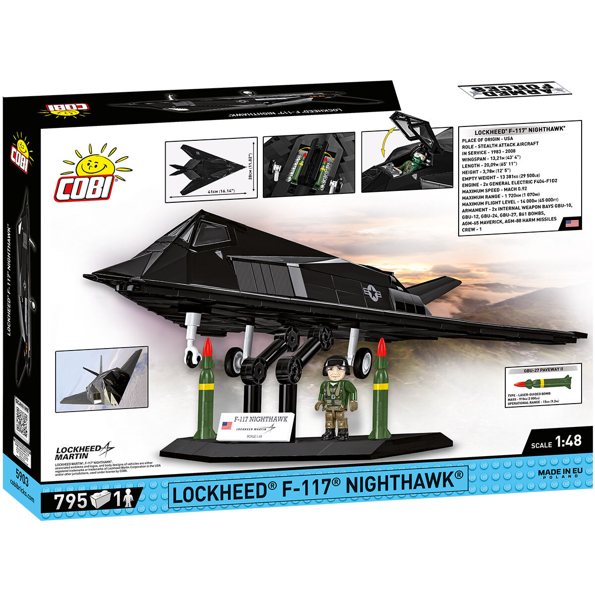 COBI 5903 - F-117 Nighthawk - Bild 2 COBI 5903 - F-117 Nighthawk - Bild 2