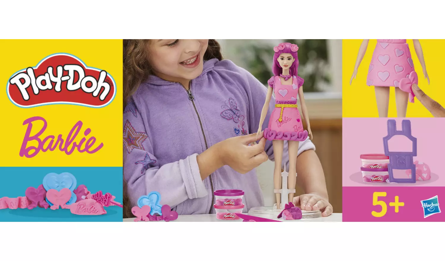 Play-Doh Barbie Herzen & Haare Play-Doh Barbie Herzen & Haare