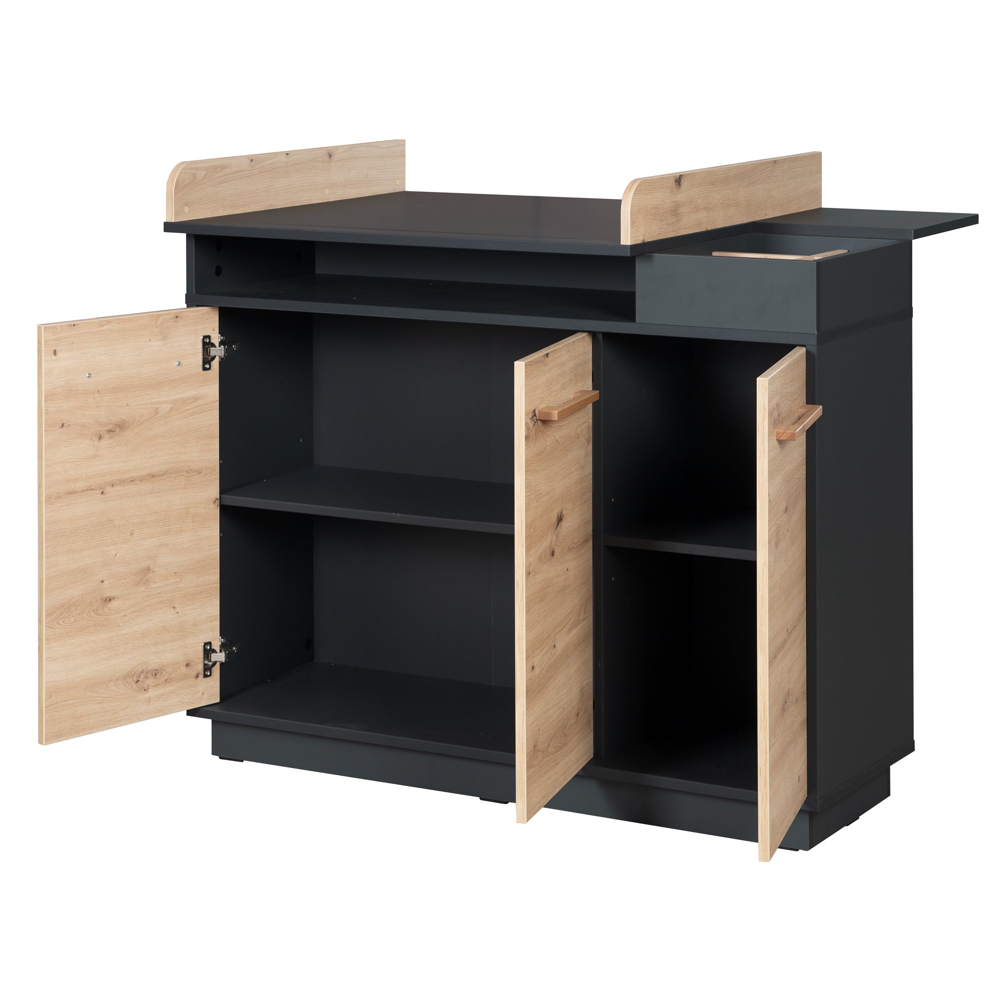 Roba 1731849 Wickelkommode breit Lenn anthrazit - Bild 4 Roba 1731849 Wickelkommode breit Lenn anthrazit - Produktbild 4