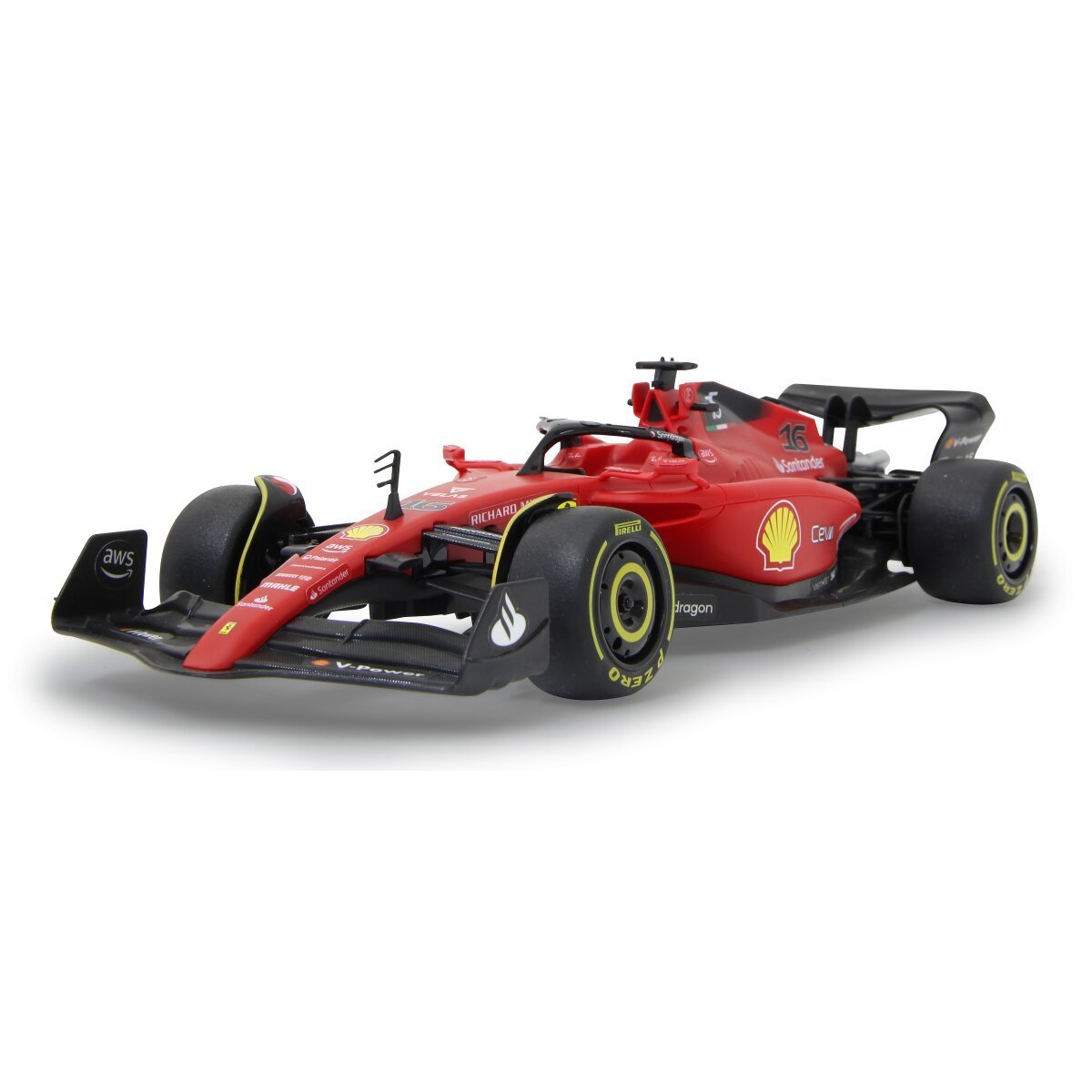JAMARA Ferrari F1-75 1:18 rot 2,4GHz ab 6 Jahren JAMARA Ferrari F1-75 1:18 rot 2,4GHz ab 6 Jahren