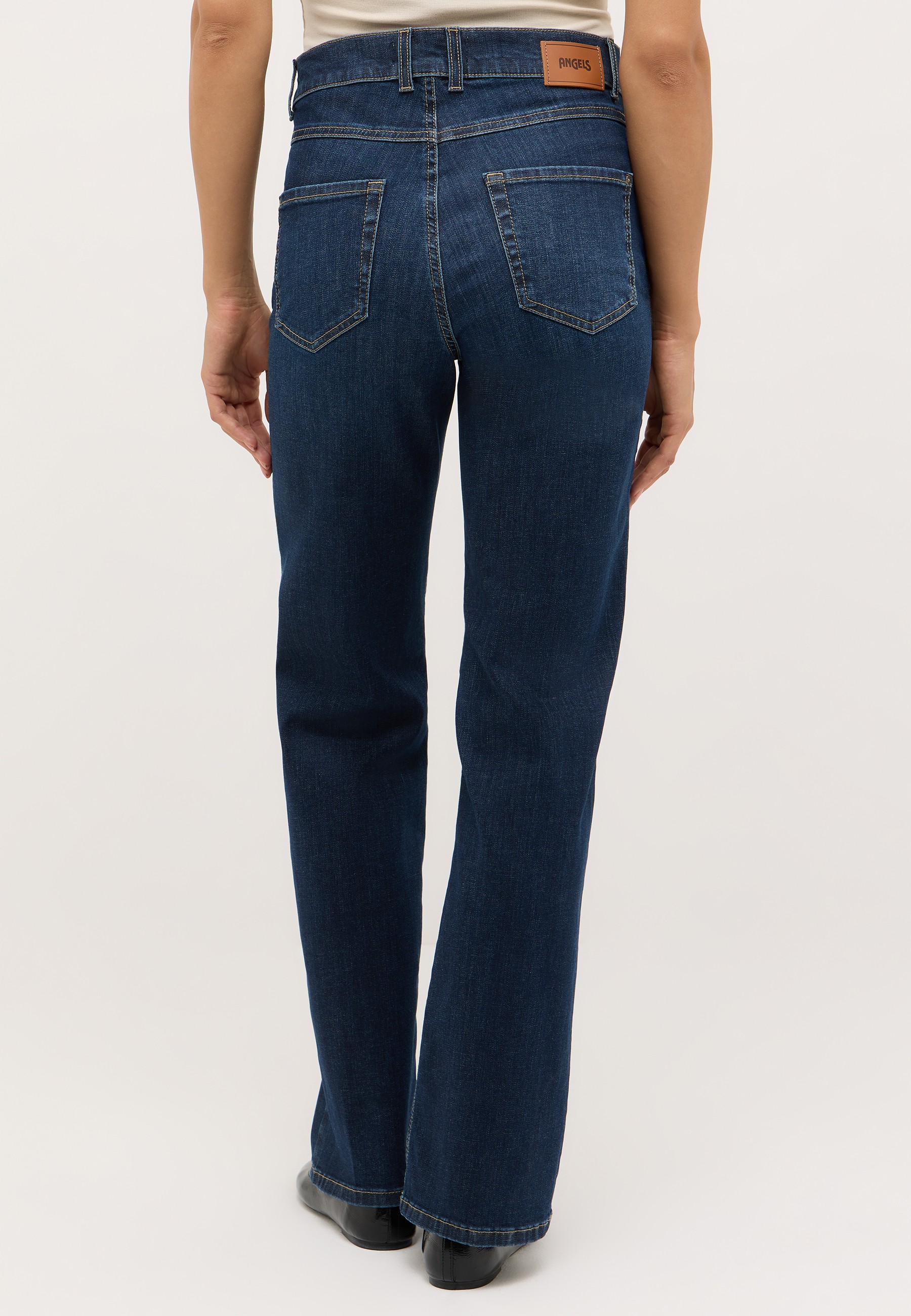 ANGELS 346290030 Damen Jeans Lara Wide Leg - Dunkelblau - 5 ANGELS 346290030 Damen Jeans Lara Wide Leg - Dunkelblau - 5