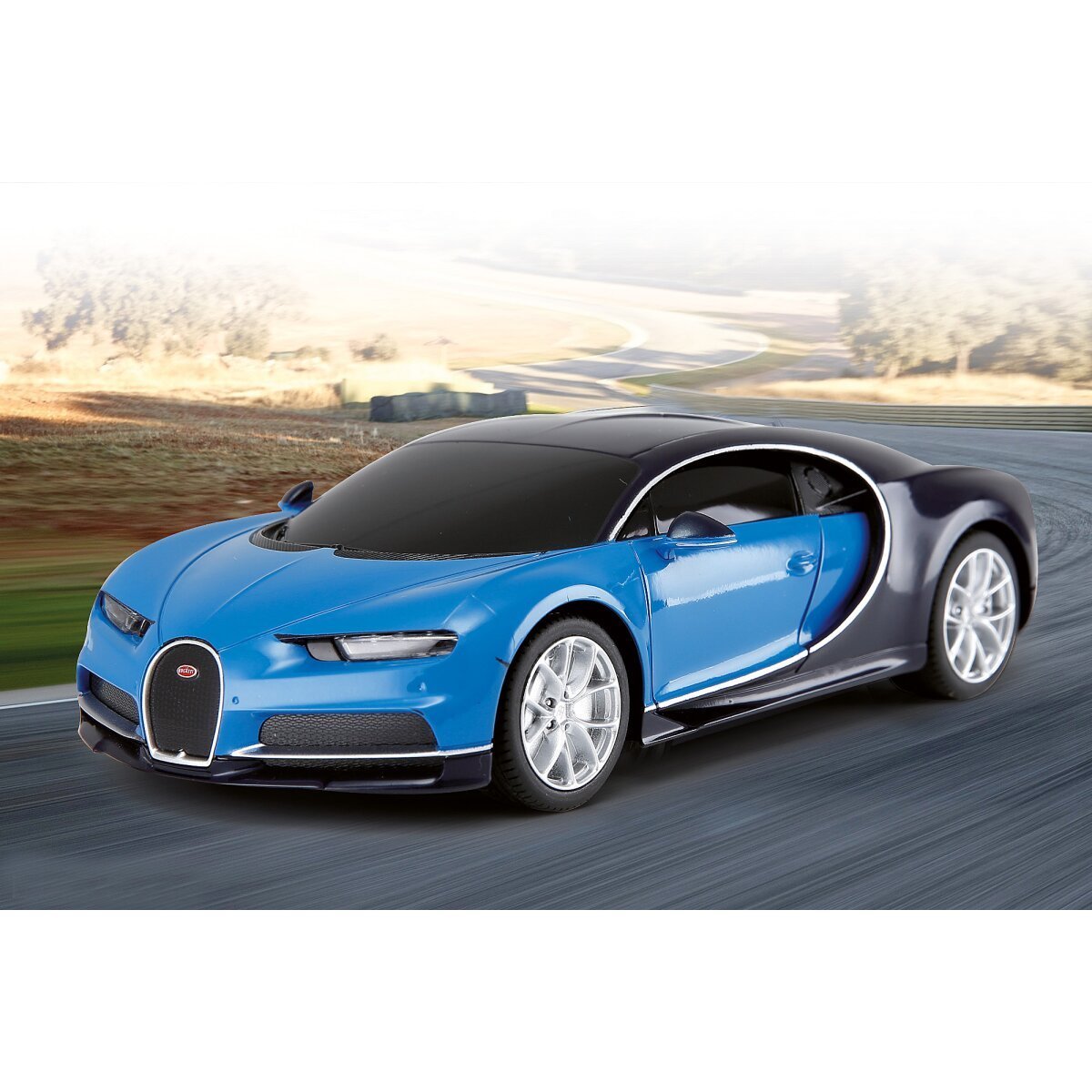 JAMARA Bugatti Chiron 1:24 blau 2,4GHz ab 6 Jahren JAMARA Bugatti Chiron 1:24 blau 2,4GHz ab 6 Jahren
