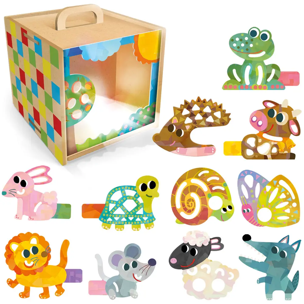 HEADU Schattenspiel Würfel, inkl. TL