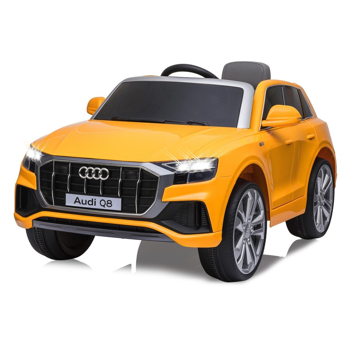 JAMARA Ride-on Audi Q8 gelb 12V ab 3 Jahren JAMARA Ride-on Audi Q8 gelb 12V ab 3 Jahren