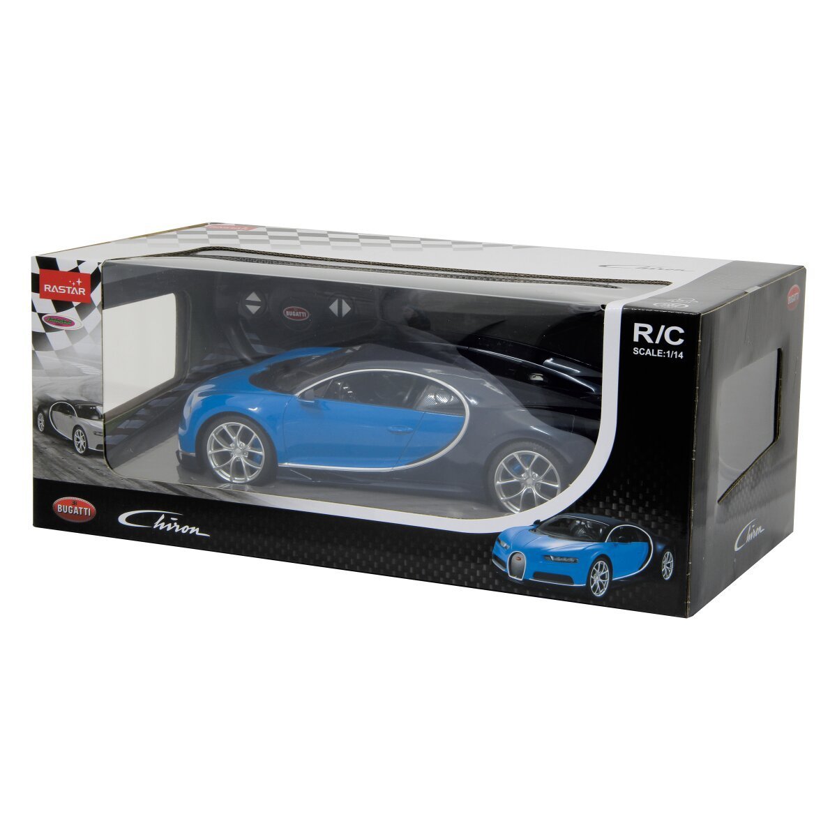 JAMARA Bugatti Chiron 1:14 blau 2,4GHz ab 6 Jahren