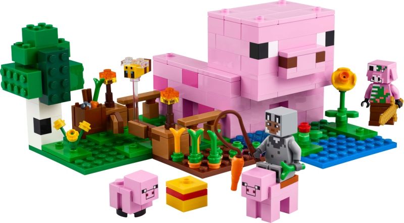 LEGO® Minecraft™ 21268 Das Babyschwein-Haus