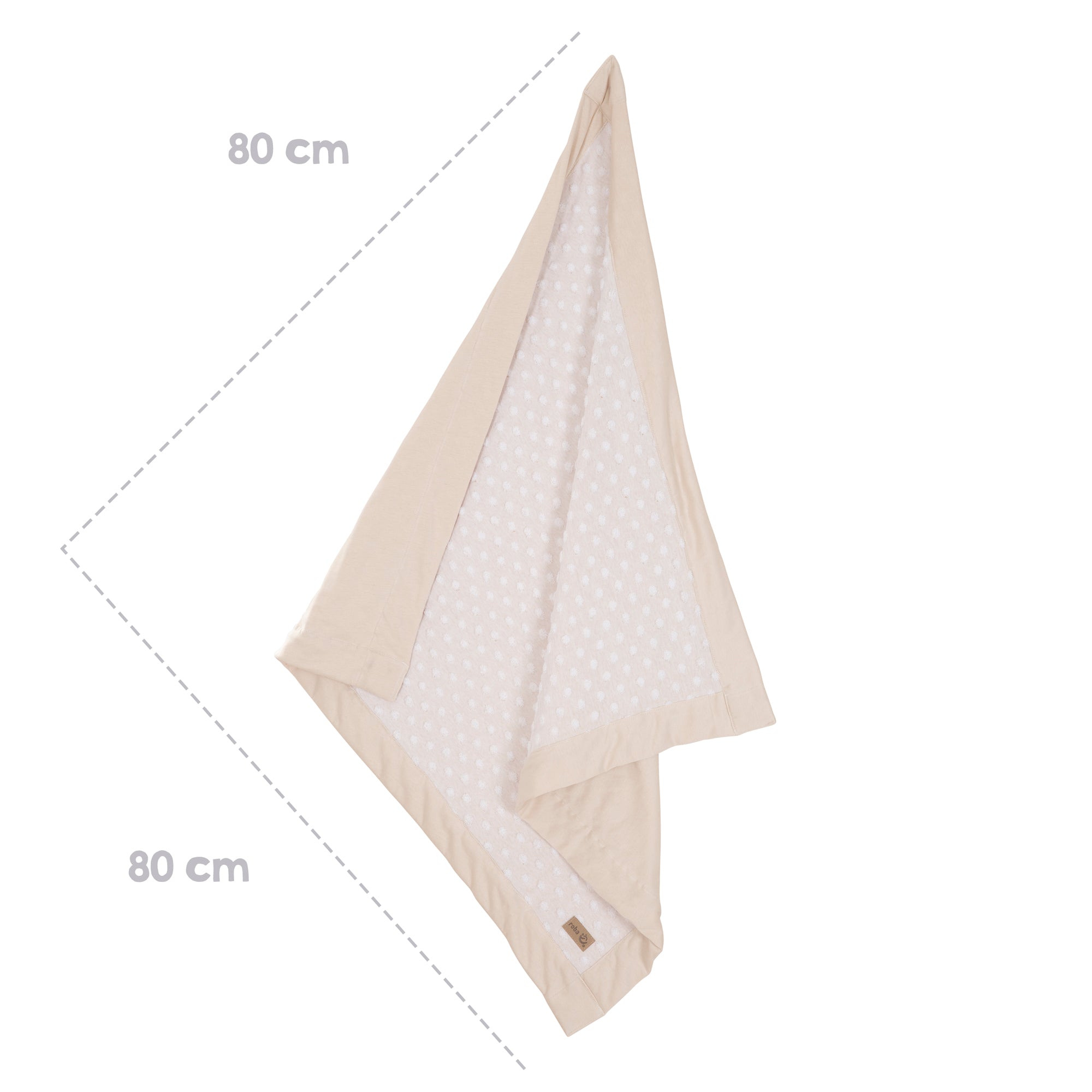 Roba 306111G284 Babydecke frosty almond beige – Heim Textilien - Bild 2 Roba 306111G284 Babydecke frosty almond beige – Heim Textilien - Produktbild 2