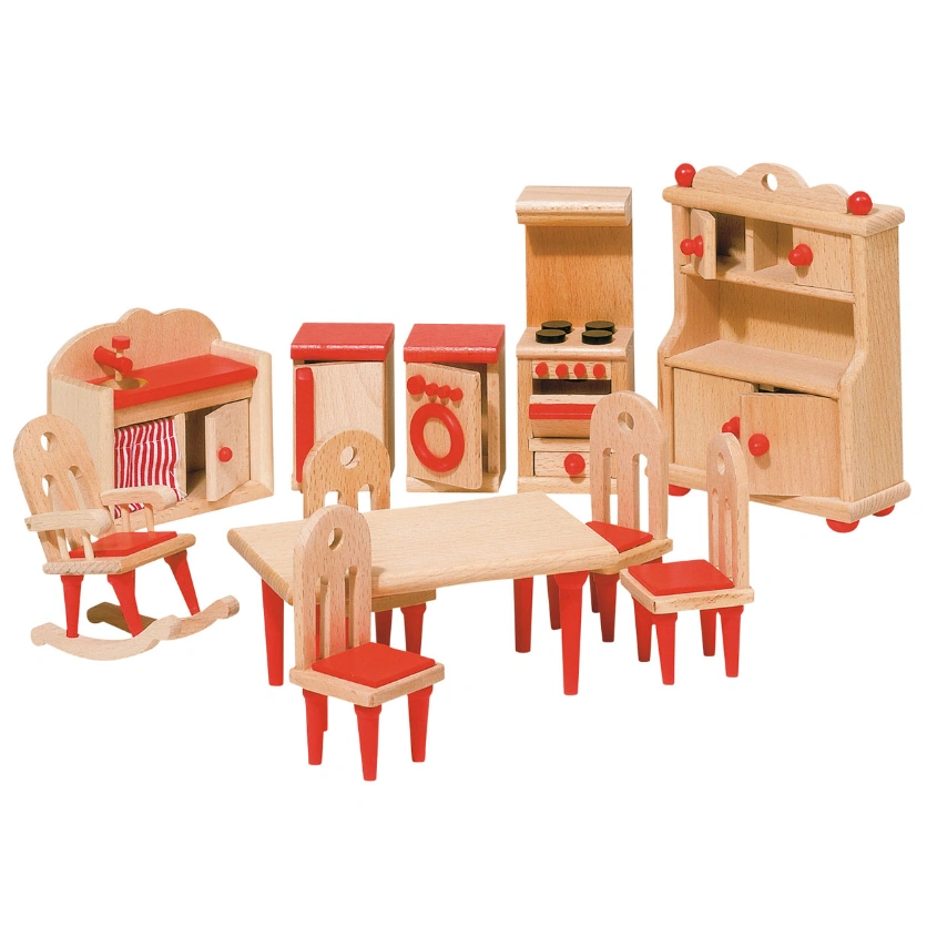 goki Puppenhausmöbel „Küche“ - Komplett-Set ab 3 Jahren goki Puppenhausmöbel „Küche“ - Komplett-Set ab 3 Jahren