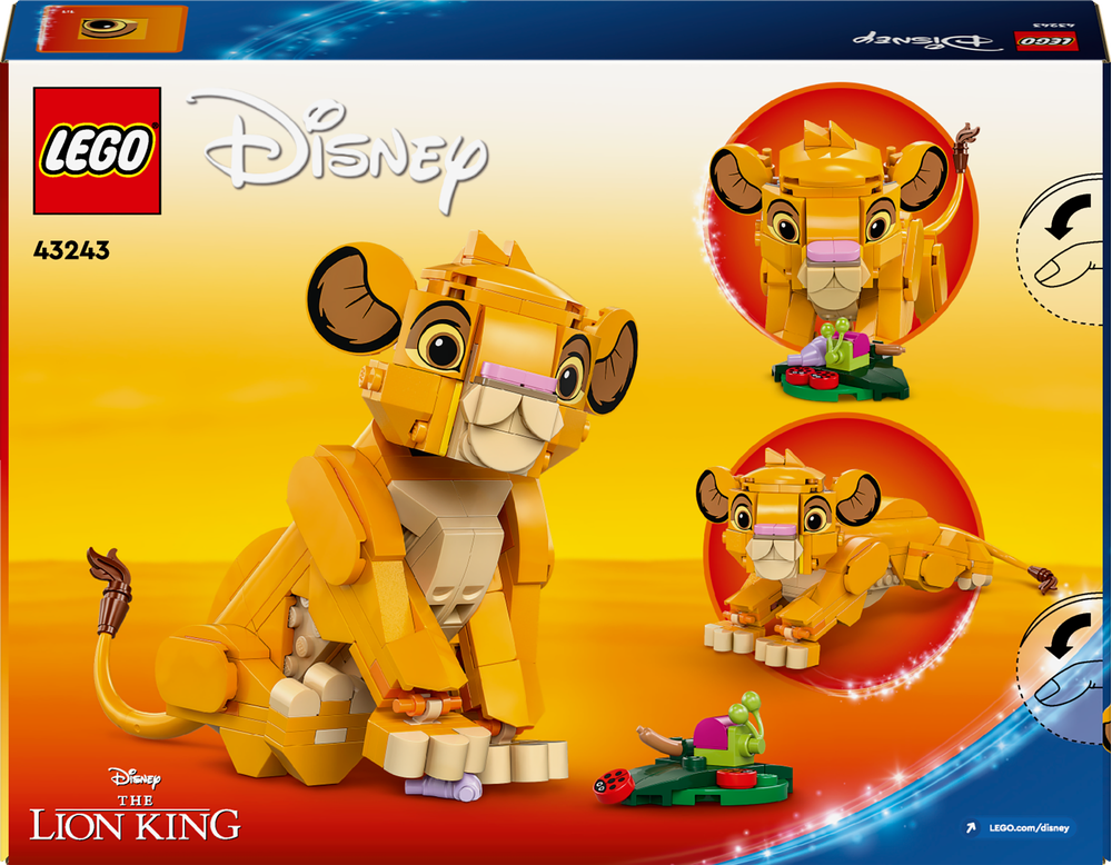 LEGO® Disney Simba, das Löwenjunge des Königs 43243 Spielzeug