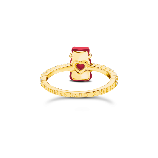 Thomas Sabo Ring Haribo Mit Rotem Goldbär U.Steinen Gr. 54 Gold TR2459-414-10-54 Thomas, Sabo, Ring, Haribo, Mit, Rotem, Goldbär, U.Steinen, Gr., 54, Gold, TR2459-414-10-54, Zubehor, Schmuck, Ring, Gold