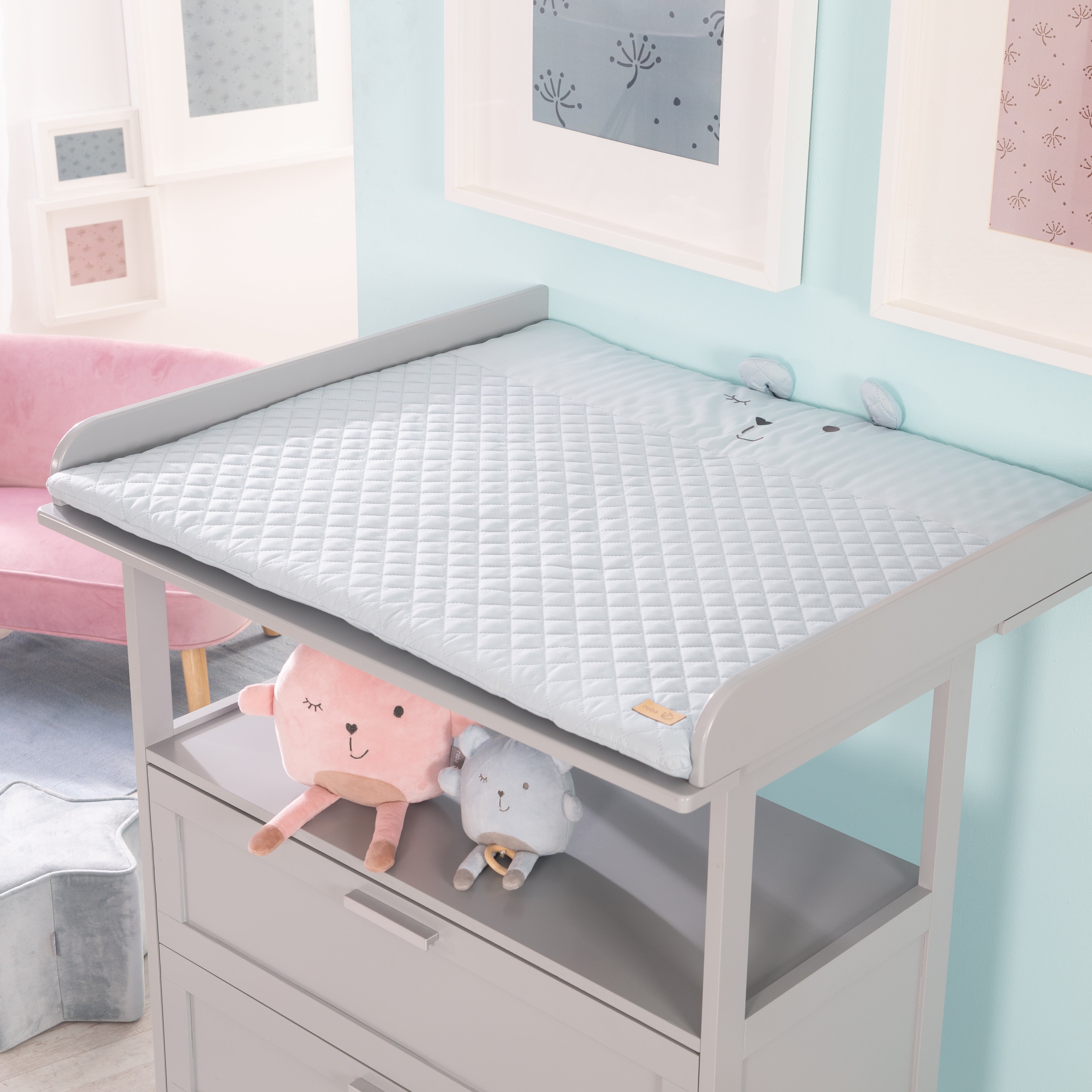 Roba 307075V231 Krabbeldecke mit Spielbogen türkis – Krabbeldecken - Bild 3 Roba 307075V231 Krabbeldecke mit Spielbogen türkis – Krabbeldecken - Produktbild 3
