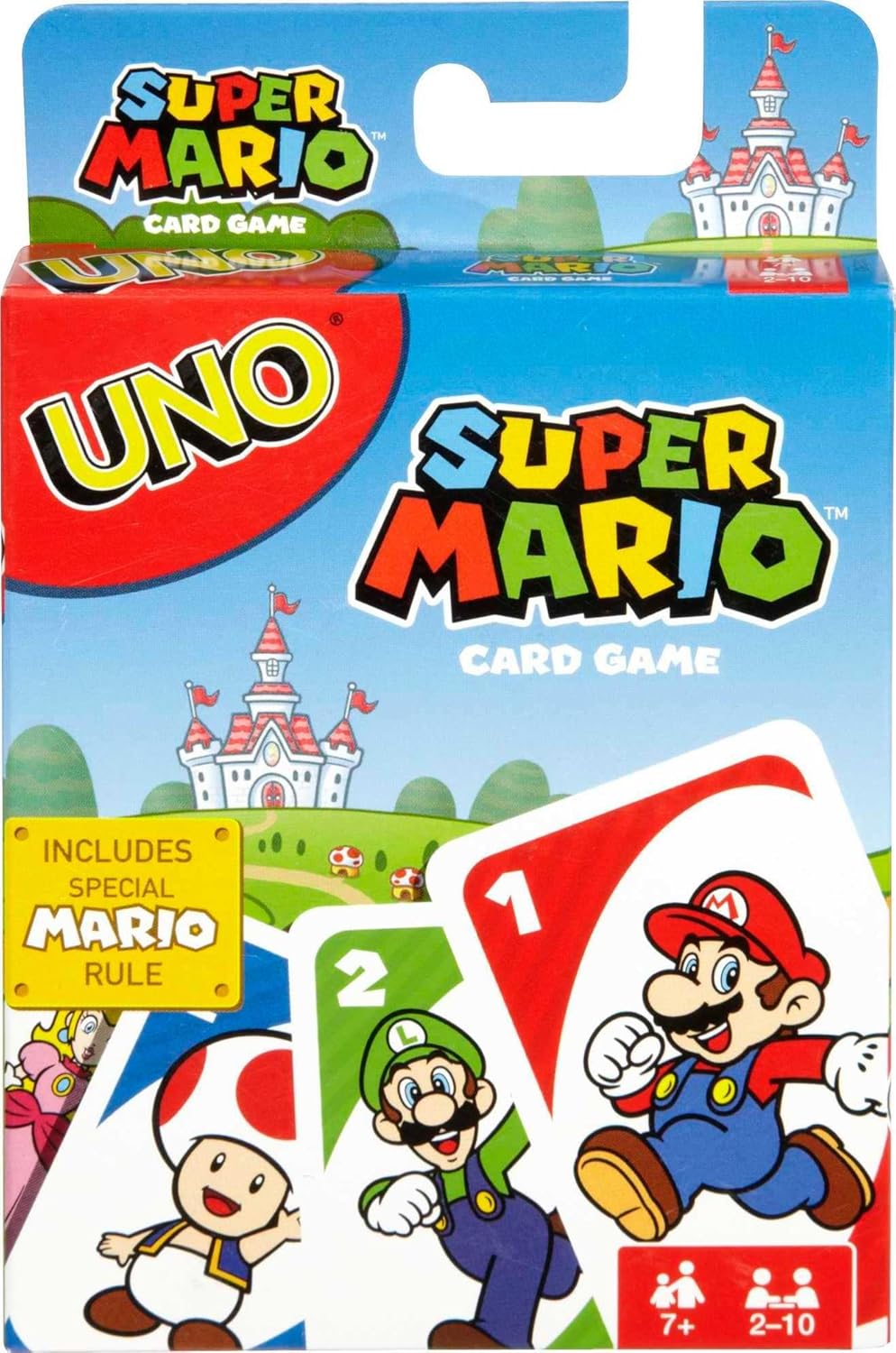 UNO Super Mario - Das klassische Kartenspiel mit Mario-Power! (DRD00) Person, Gesicht, Kopf, Spiel, Super Mario