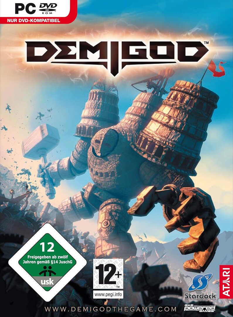 PC_Demigod_323281, Werbung, Plakat, Person