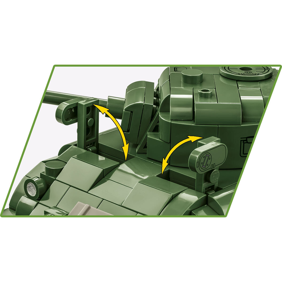 COBI 3126 - M4A1 Sherman Maßstabb 1:35) - Bild 11 COBI 3126 - M4A1 Sherman Maßstabb 1:35) - Bild 11