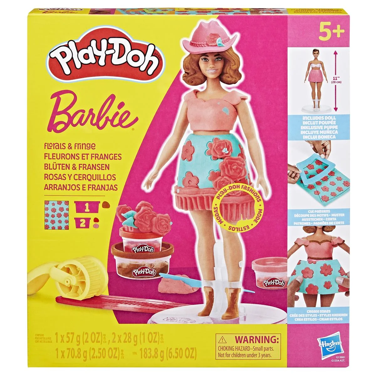 Play-Doh, Barbie, Blüten, Fransen Play-Doh Barbie Blüten Fransen