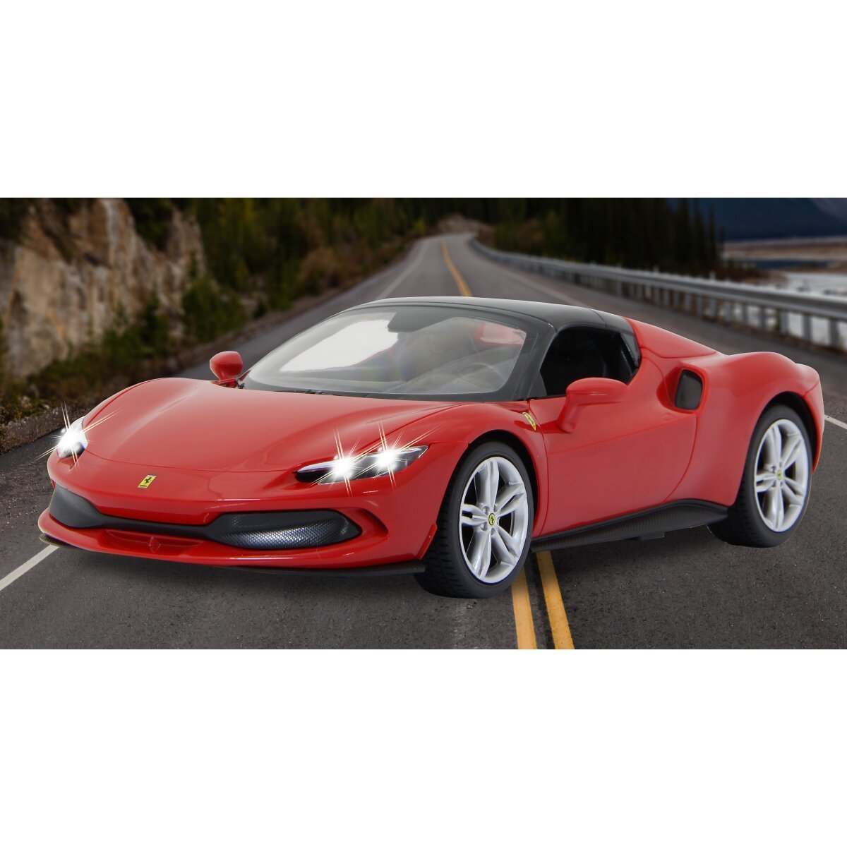 JAMARA Ferrari 296 GTS 1:16 rot 2,4GHz ab 6 Jahren JAMARA Ferrari 296 GTS 1:16 rot 2,4GHz ab 6 Jahren