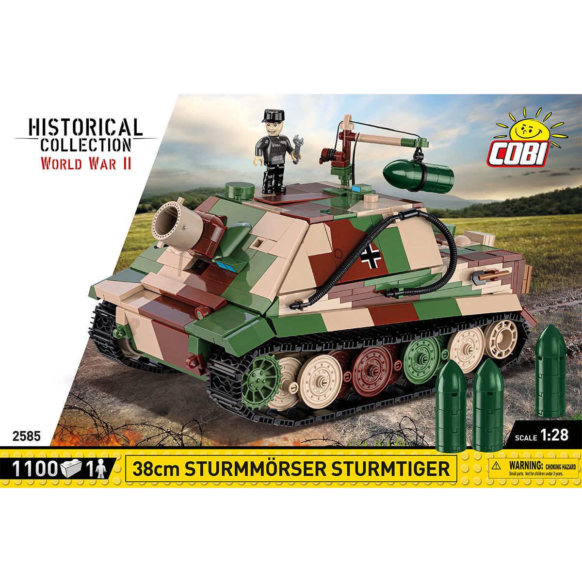 COBI 2585 - 38 CM Sturmmörser Sturmtiger - Bild 3 COBI 2585 - 38 CM Sturmmörser Sturmtiger - Bild 3