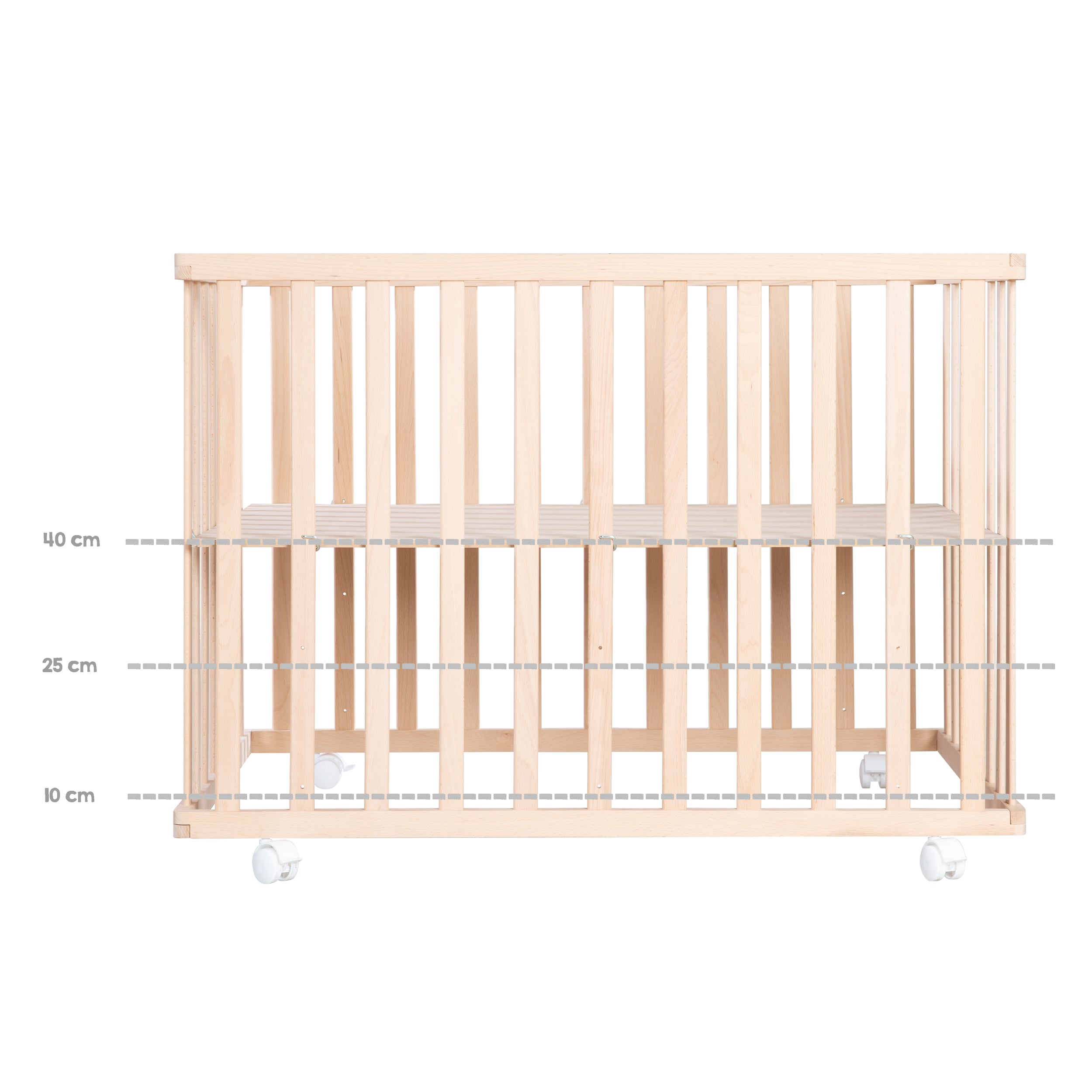 Roba 0241NAS148 Laufgitter 100x75 Adam & Eule Bio Buche natur - Bild 7 Roba 0241NAS148 Laufgitter 100x75 Adam & Eule Bio Buche natur - Produktbild 7