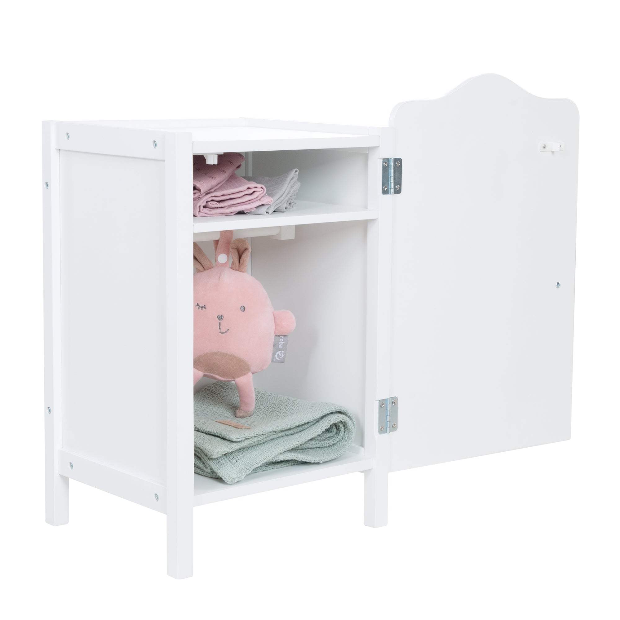 Roba 490030PP1 Puppenkleiderschrank Peppa Pig weiß – Puppenmöbel & Häuser - Bild 4 Roba 490030PP1 Puppenkleiderschrank Peppa Pig weiß – Puppenmöbel & Häuser - Produktbild 4
