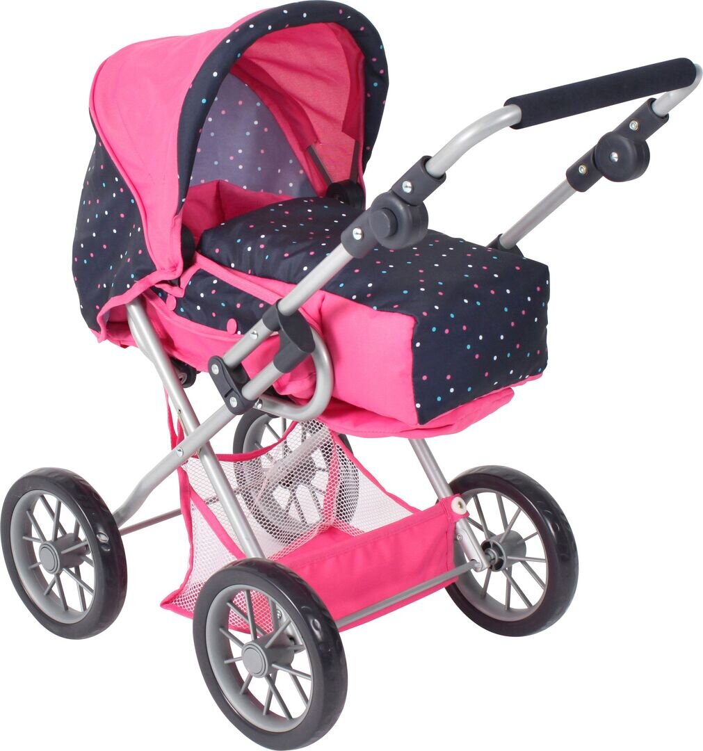 Kombi-Puppenwagen ''LENI'' Buggy, Rasenmäher, Werkzeug, Maschine, Rad, Buggy, Rasenmäher, Werkzeug, Maschine, Rad, Buggy, Rasenmäher, Werkzeug, Maschine, Rad