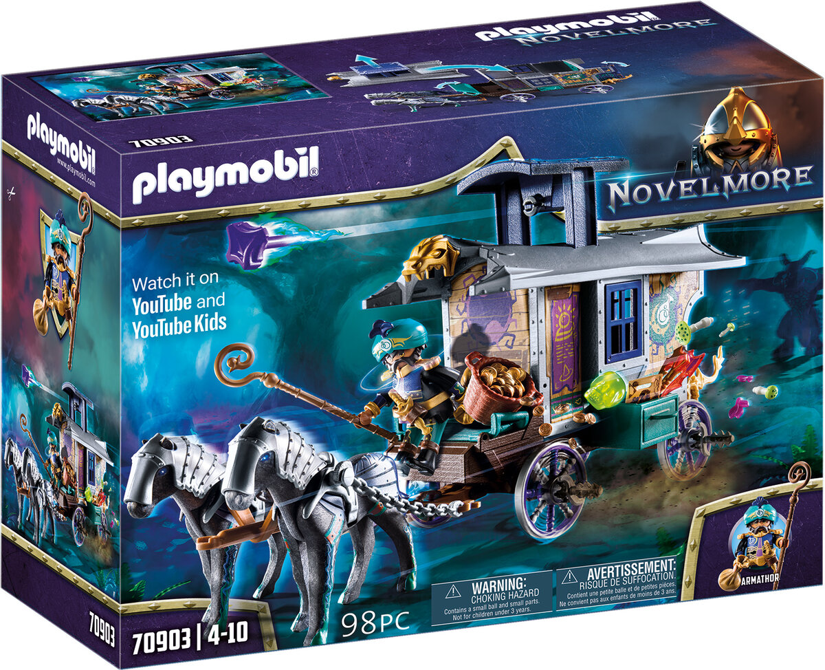 PLAYMOBIL 70903 Violet Vale Händlerkutsche PLAYMOBIL, 70903, Violet, Vale, Händlerkutsche, Maschine, Rad
