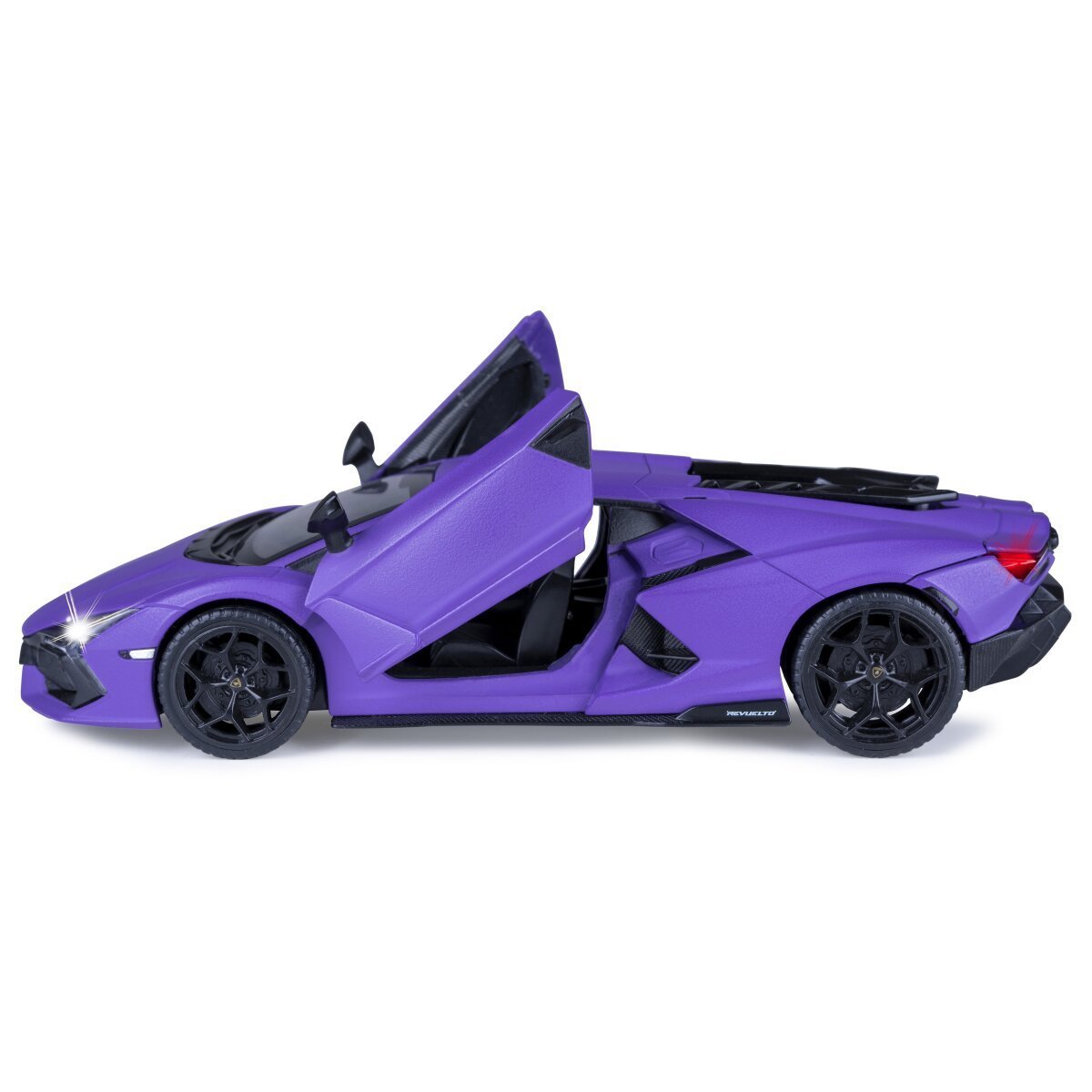 JAMARA Lamborghini Revuelto Diecast 1:32 lila inkl. Knopfzellen ab 3 Jahren