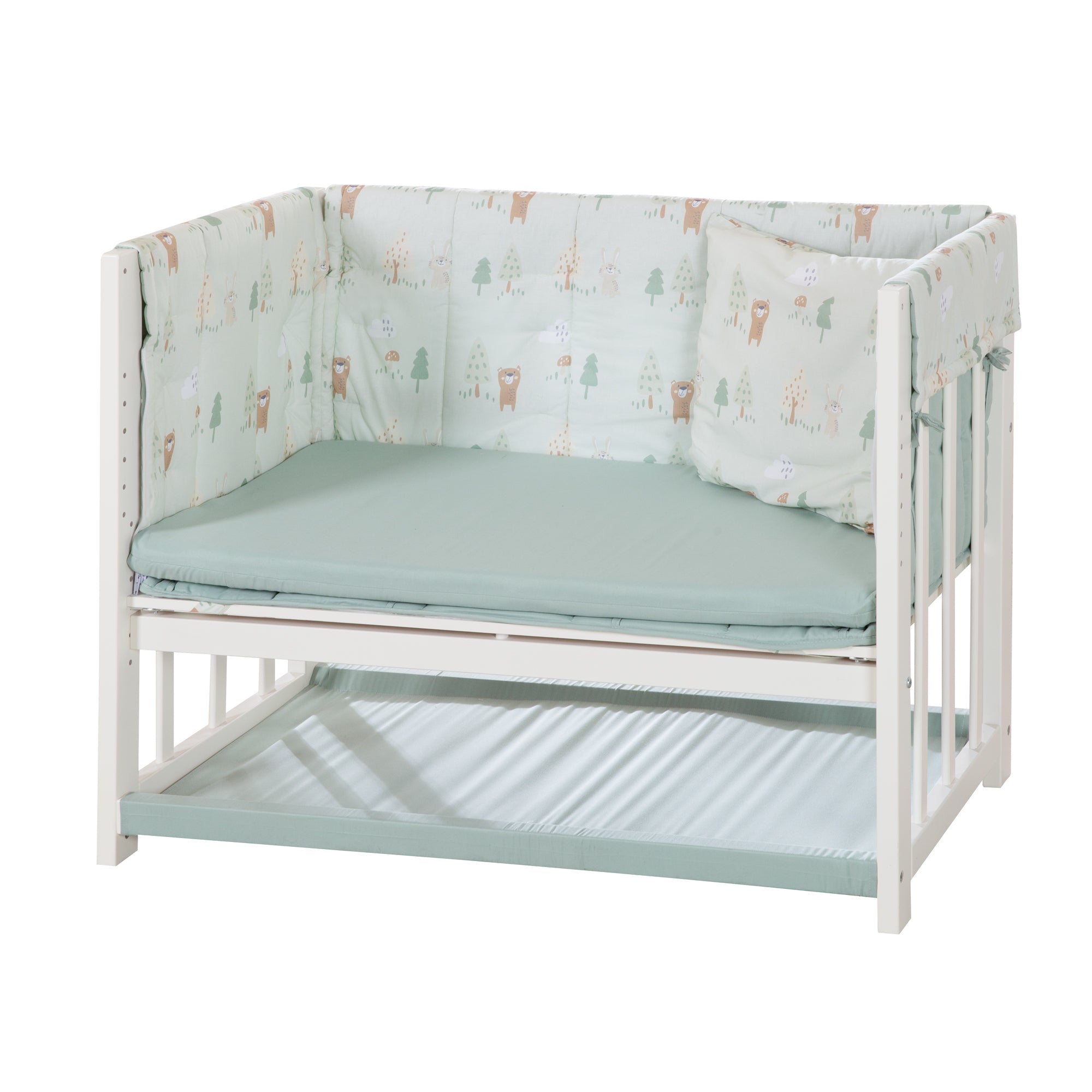 Roba 289149WES283 Stubenbett 4in1 Woodland Buddies weiß – Stubenbetten - Bild 14 Roba 289149WES283 Stubenbett 4in1 Woodland Buddies weiß – Stubenbetten - Produktbild 14