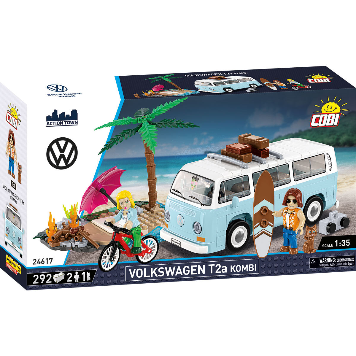 COBI 24617 - VW T2A KOMBI SCALE 1:35 COBI 24617 - VW T2A KOMBI SCALE 1:35