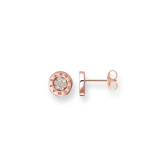Thomas Sabo Ohrstecker 925 Sterling Silver Vergoldet Rosegold Zirkonia Weiß H1820-416-14 Thomas, Sabo, Ohrstecker, 925, Sterling, Silver, Vergoldet, Rosegold, Zirkonia, Weiß, H1820-416-14, Zubehor, Ohrring, Schmuck