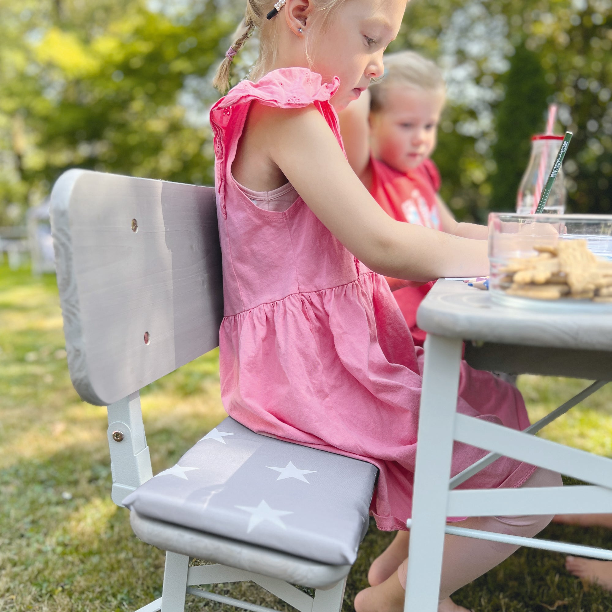 Roba 457009GAV190 Set Kinderparty-Garnitur +Bankkissen grau – Outdoor FSC - Bild 11 Roba 457009GAV190 Set Kinderparty-Garnitur +Bankkissen grau – Outdoor FSC - Produktbild 11