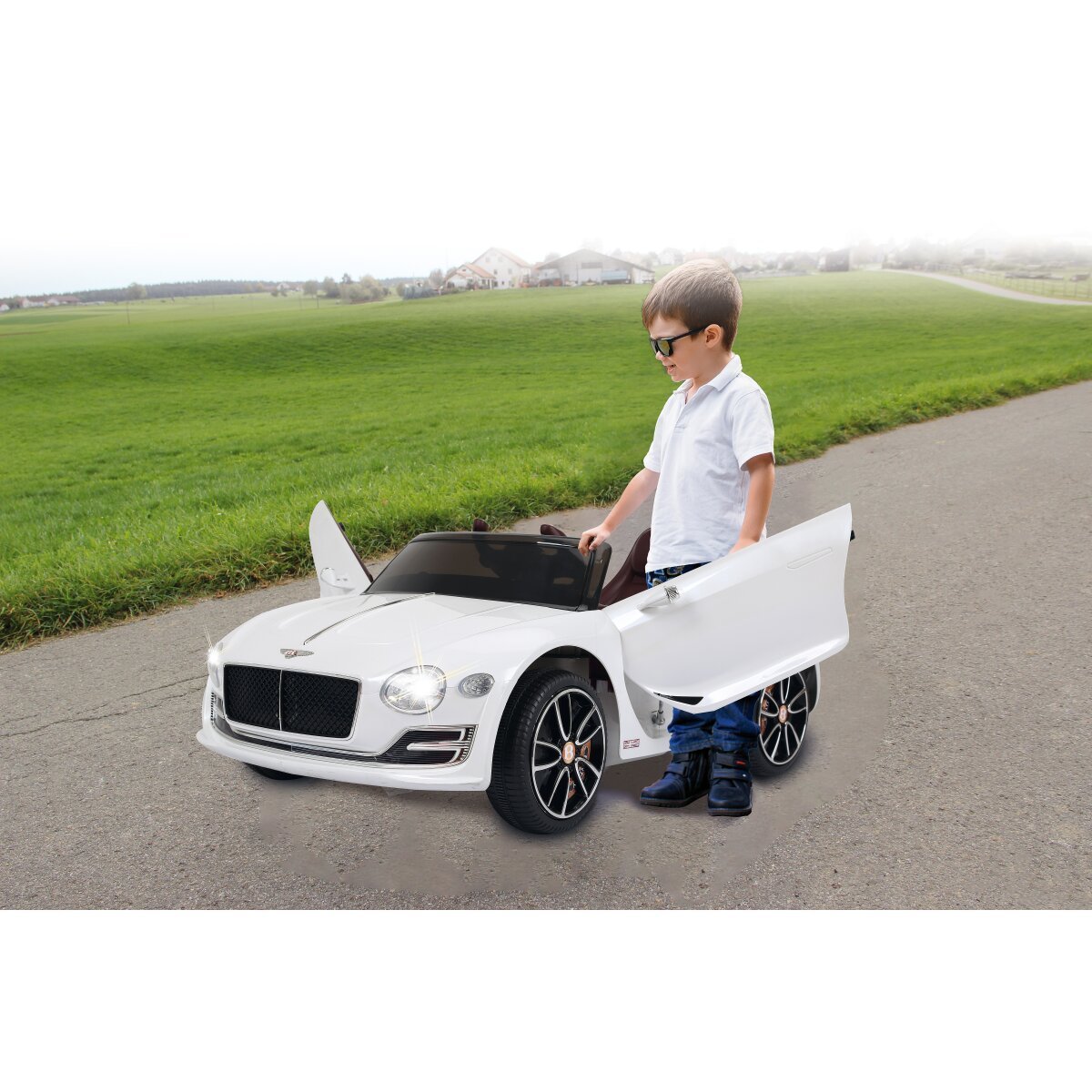 JAMARA Ride-on Bentley EXP12 weiss 12V ab 3 Jahren