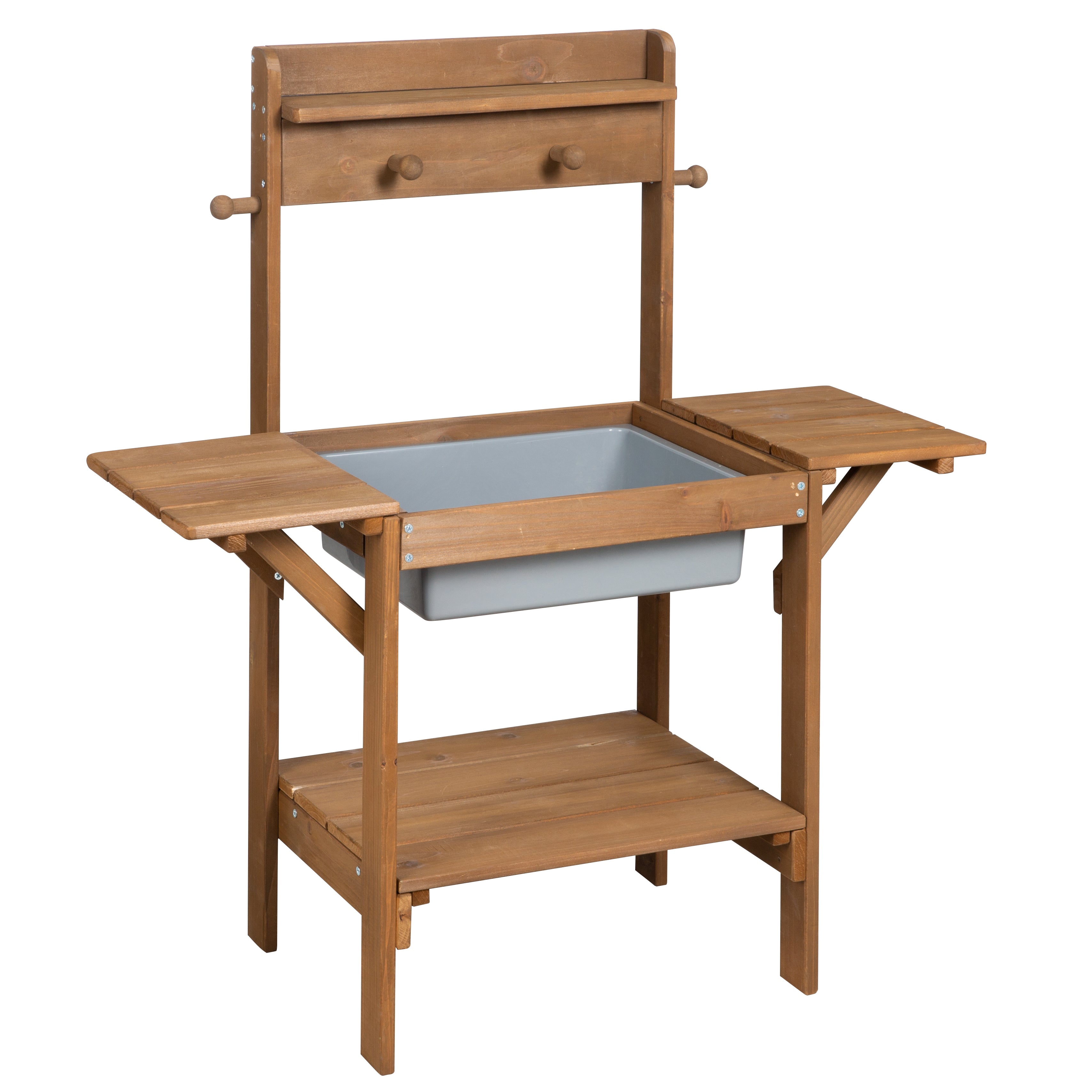 Roba 456019TE Matschküche 'Midi' teakholz farben – Outdoor + - Produktbild 9