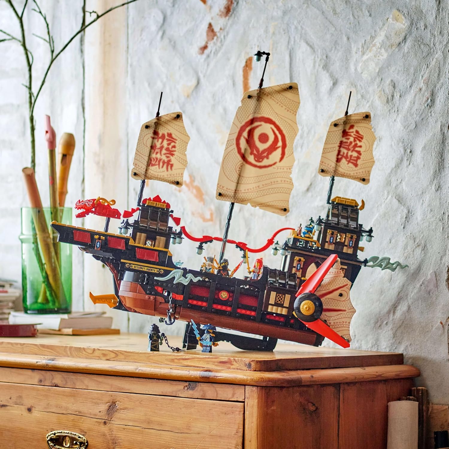 LEGO® NINJAGO® Der Tempel Flugsegler 71848 Spielzeug