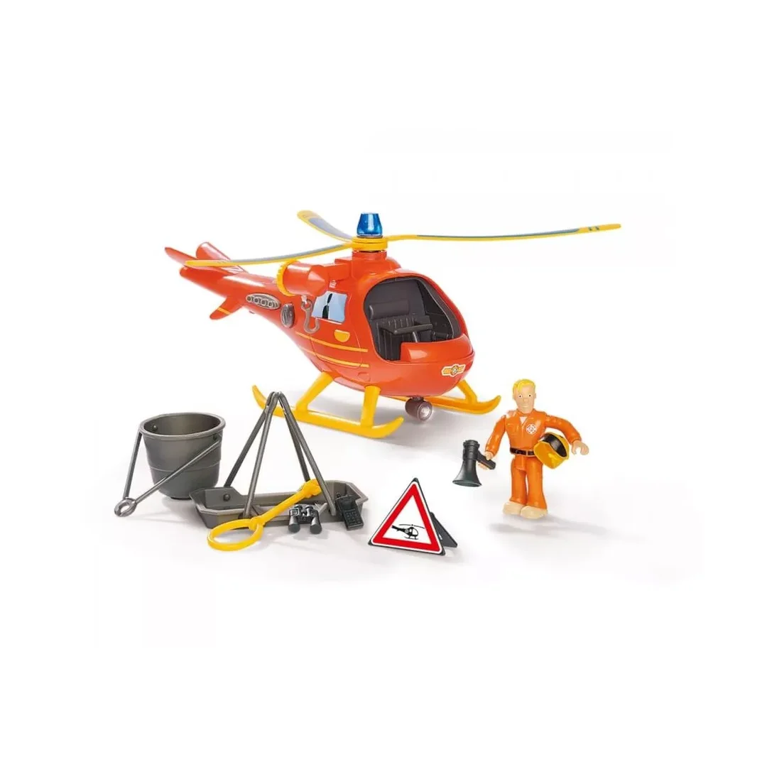 Fireman Sam Hubschrauber Wallaby Mit Figur Fireman, Sam, Hubschrauber, Wallaby, Mit, Figur