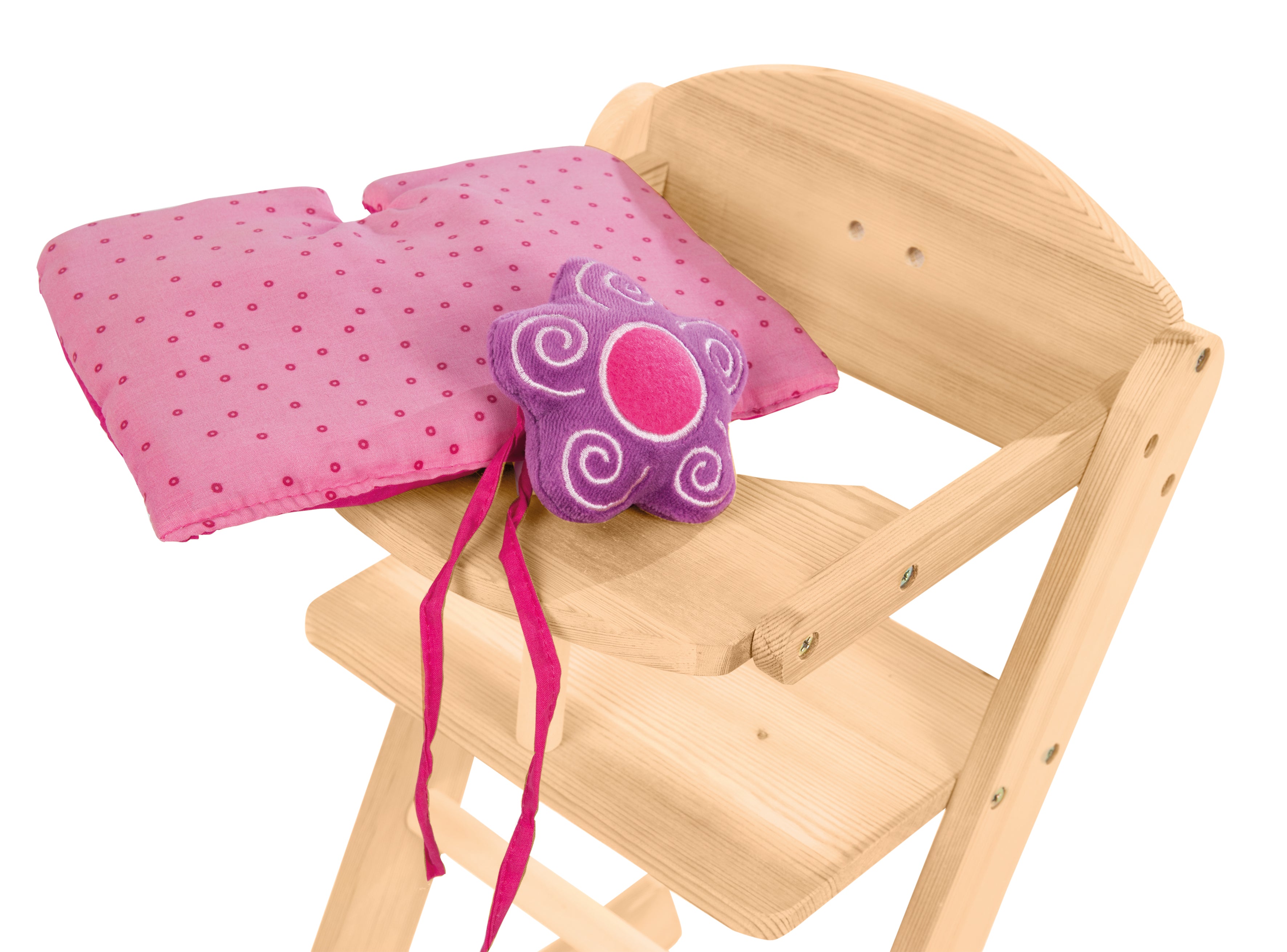 Roba 97234 Puppenhochstuhl Happy Fee natur lackiert – Puppenmöbel & Häuser - Bild 6 Roba 97234 Puppenhochstuhl Happy Fee natur lackiert – Puppenmöbel & Häuser - Produktbild 6
