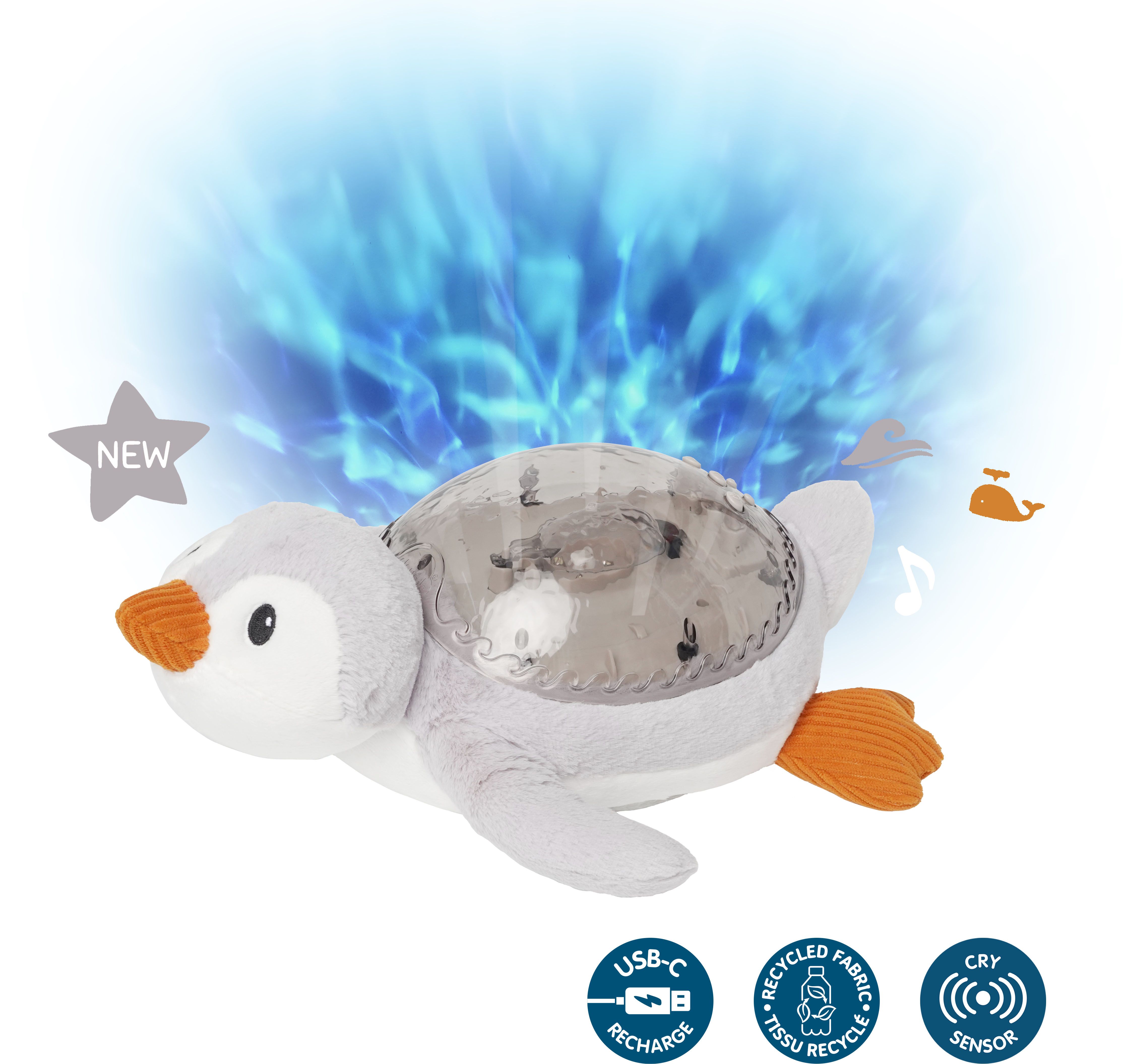 Tranquil, Pinguin, Wiederaufladbar