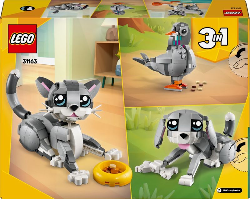 LEGO® Creator 31163 Graue Katze
