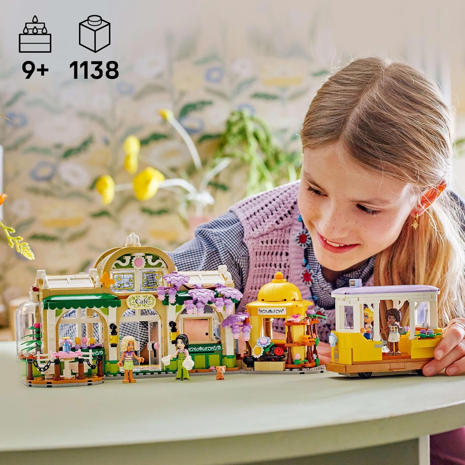 LEGO® Friends 42671 Pflanzencafé und Blumenkiosk