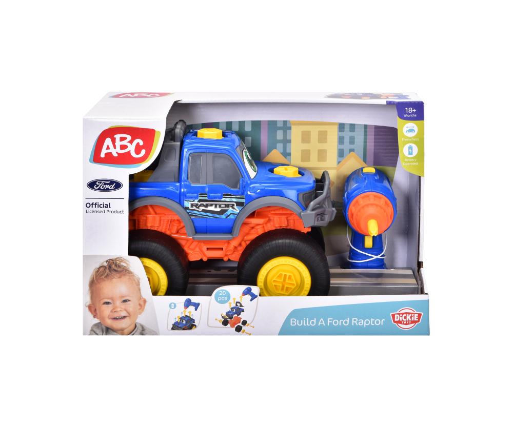 Dickie Toys ABC Build A Ford Raptor F-150 Dickie Toys ABC Build A Ford Raptor F-150