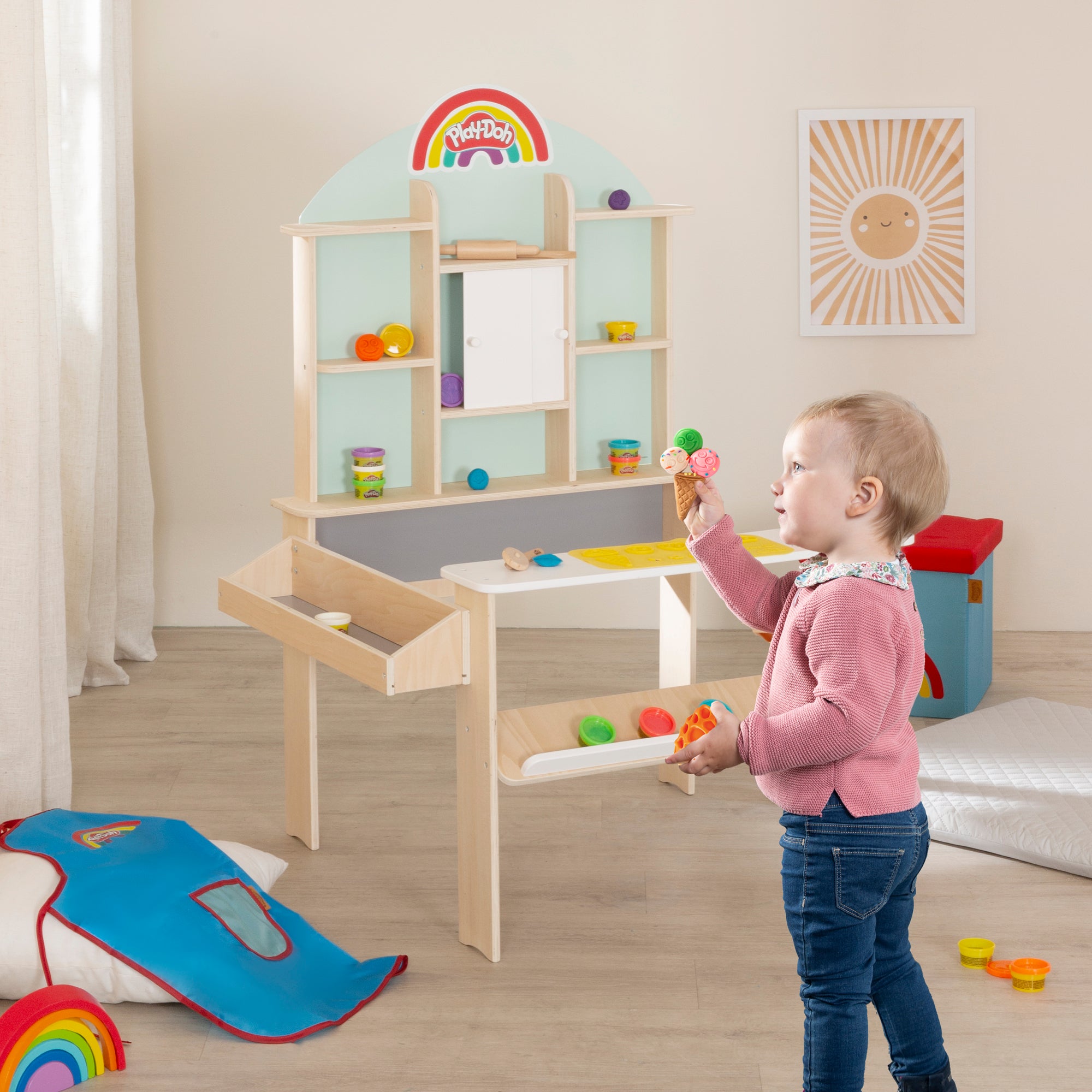 Roba 480022PD1 Kaufladen roba x Play-Doh bunt – Rollenspiel - Produktbild 3