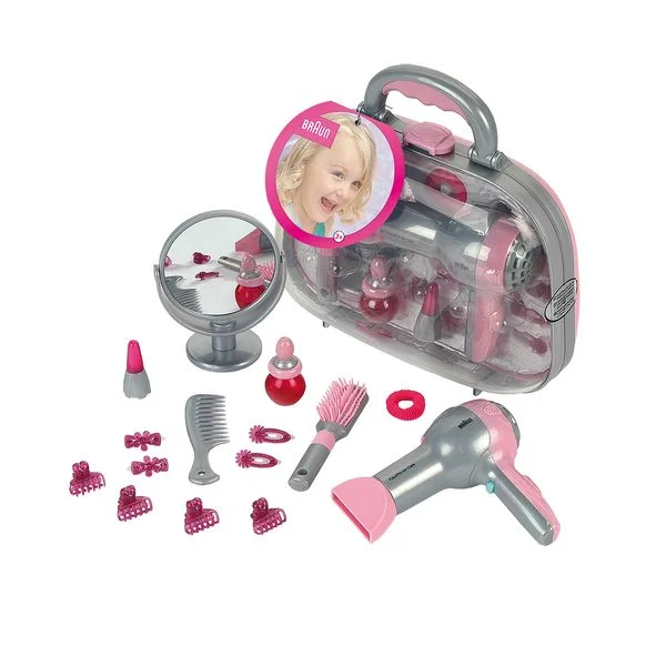 Theo Klein BRAUN Beauty Case mit Haartrockner / Zubehör Theo Klein BRAUN Beauty Case mit Haartrockner / Zubehör