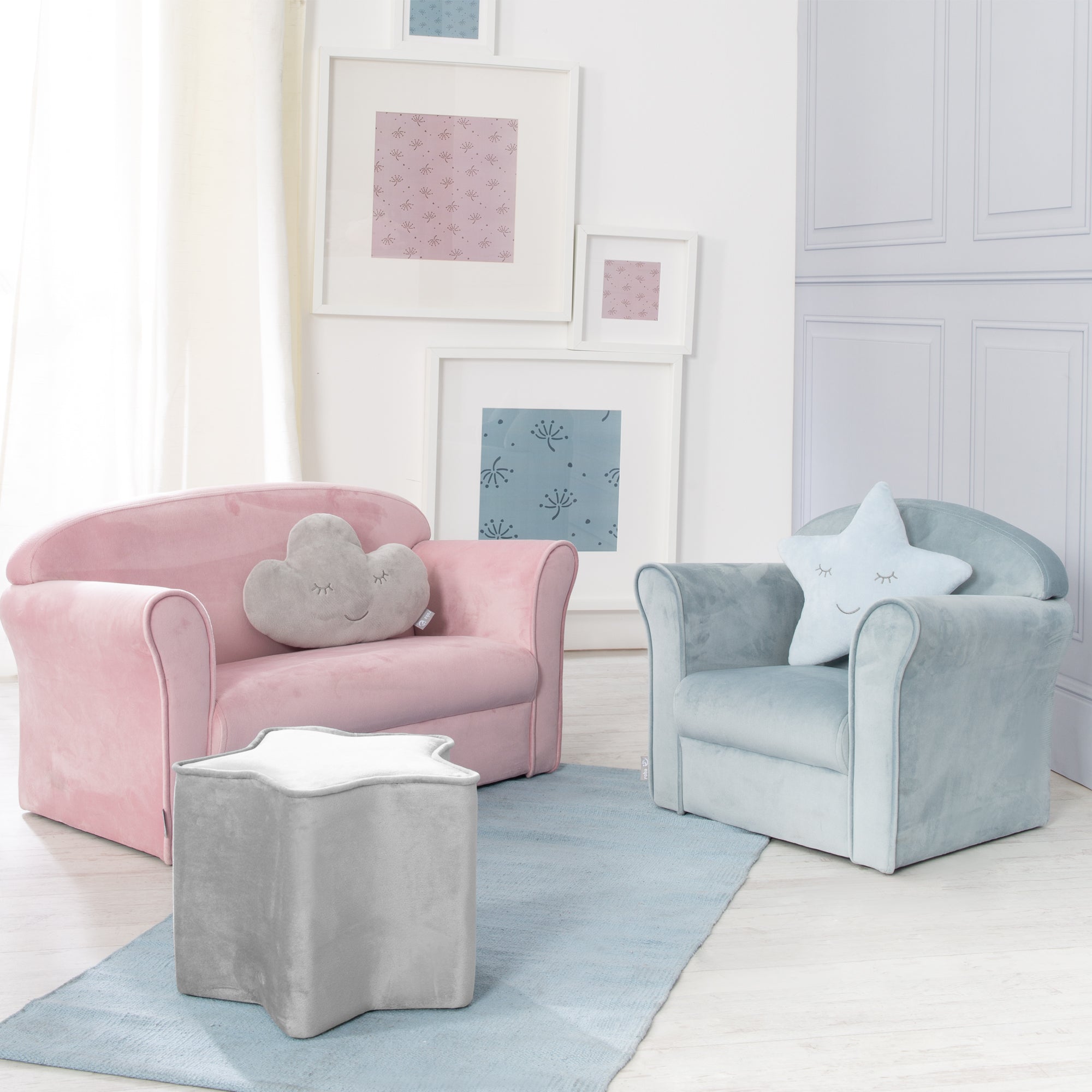 Roba 450111MA Kindersofa mauve – Spielmöbel - Bild 5 Roba 450111MA Kindersofa mauve – Spielmöbel - Produktbild 5