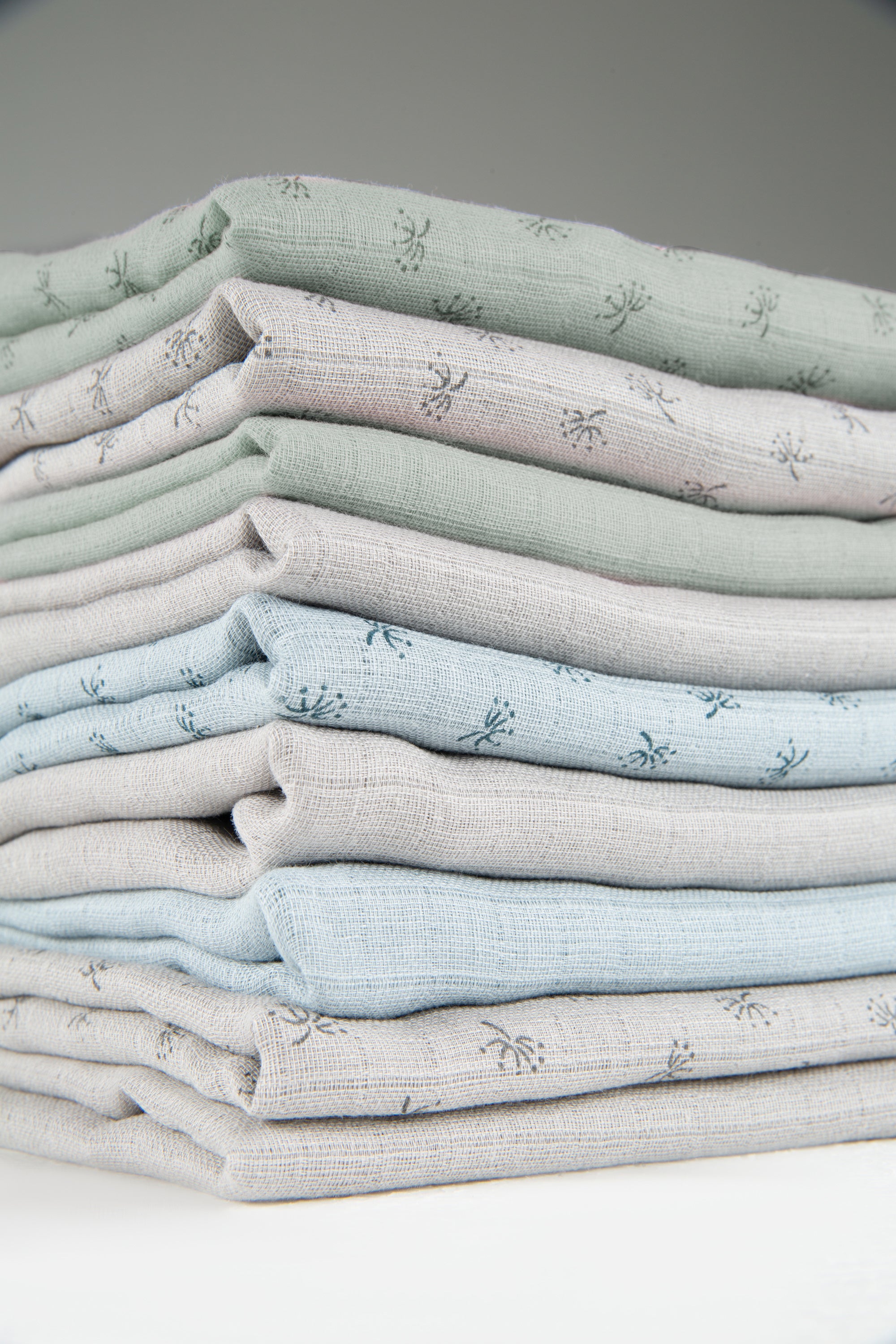 Roba 306130G240 2er Puck-/ Stilltuch Lil Planet grün frosty green – Krabbeldecken - Produktbild 9