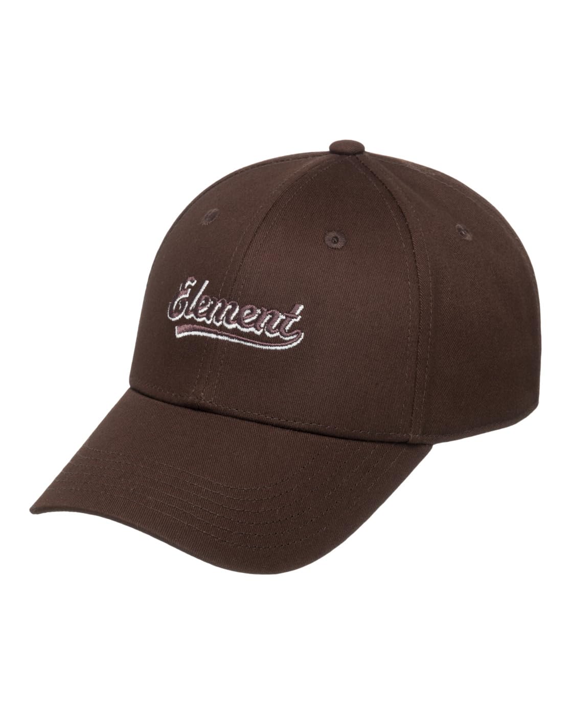 Element, College, Baseballkappe, für, Männer., Braun