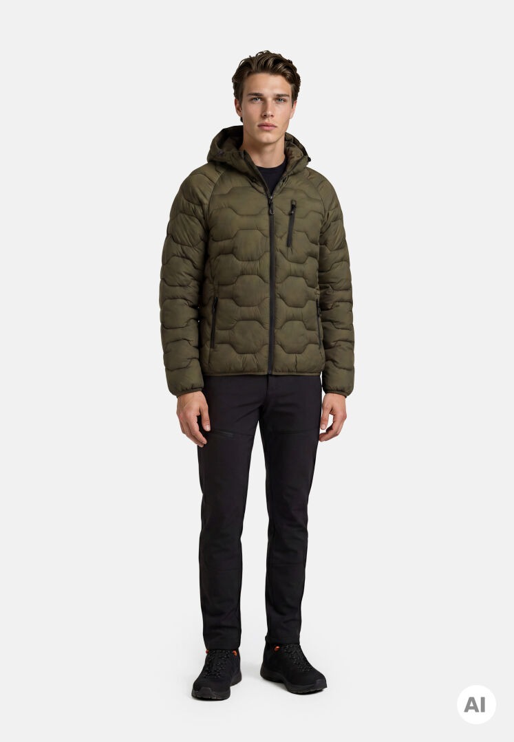 ICEPEAK 256086415IOL BRANCH Winterjacke Herren Olive